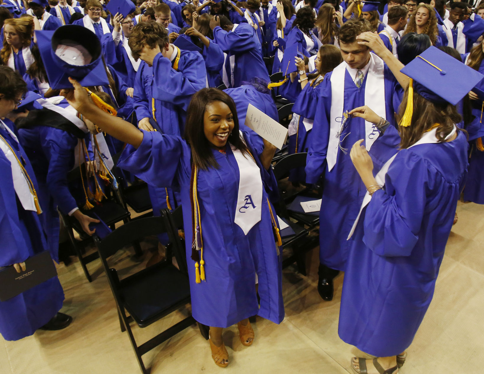 Auburn High School graduation 2016